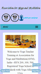 Mobile Screenshot of indianyogaassociation.com